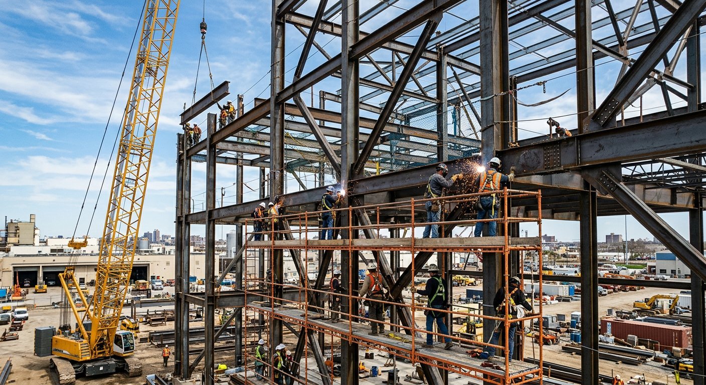 Steel Structure Workshop Design